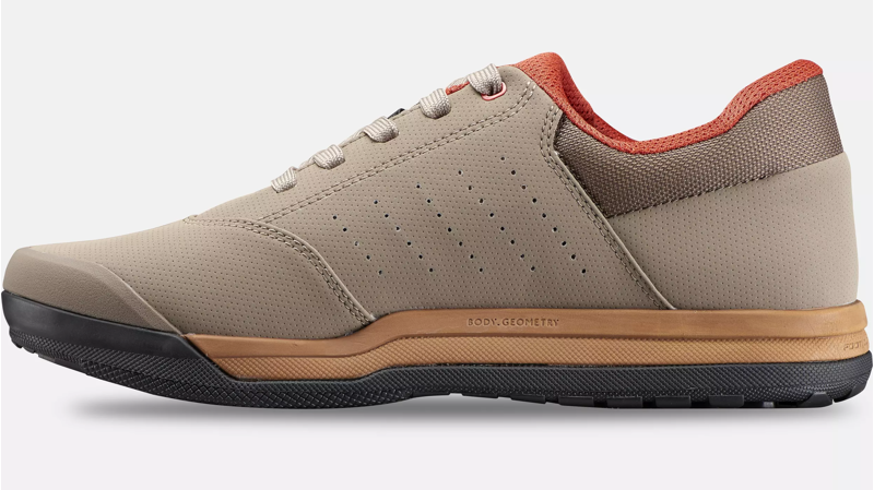 Specialized 2FO Roost Clip MTB Shoes Taupe/Redwood-1